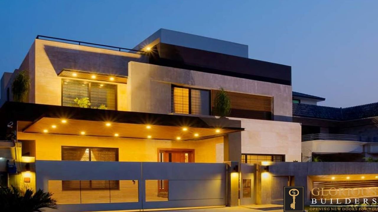 Stylish Home Constructed by Glorious Builders - Bahria Town Best Construction Company in Lahore Pakistan