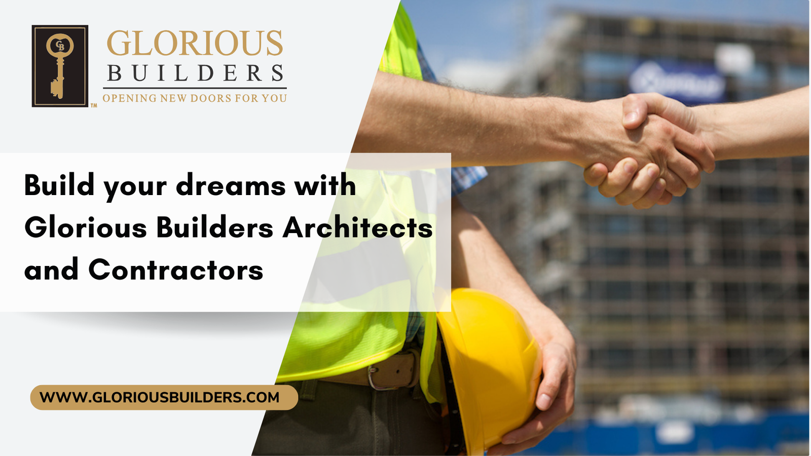 Build your dreams with Glorious Builders Architects and Contractors