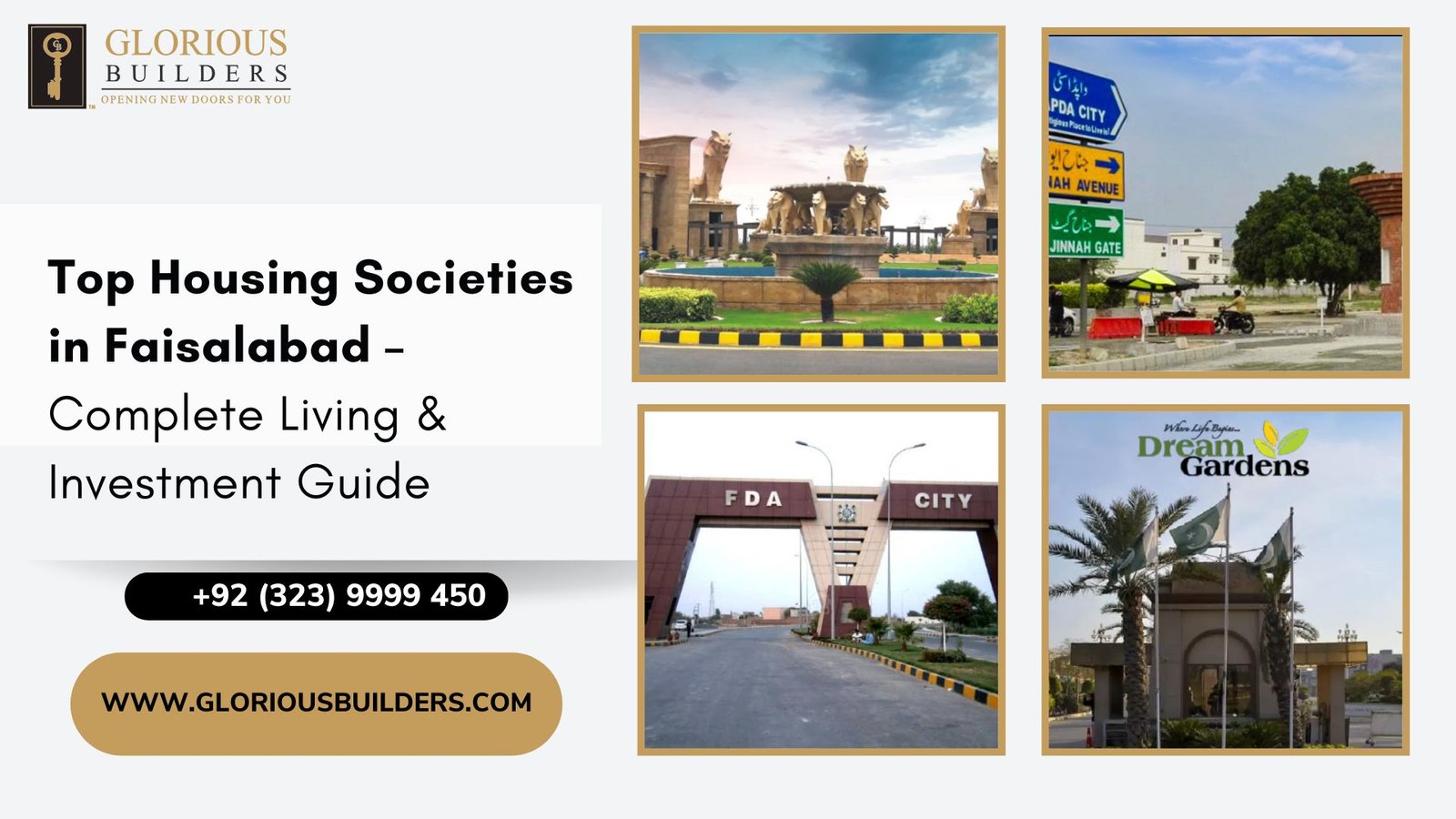 Top Housing Societies in Faisalabad - Complete Living & Investment Guide