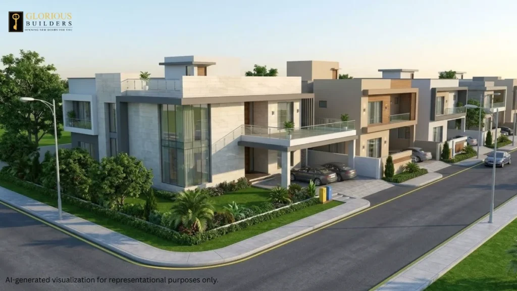 10 marla and 1 kanal house in etihad town lahore