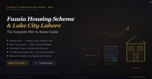 Fazaia Housing Scheme construction